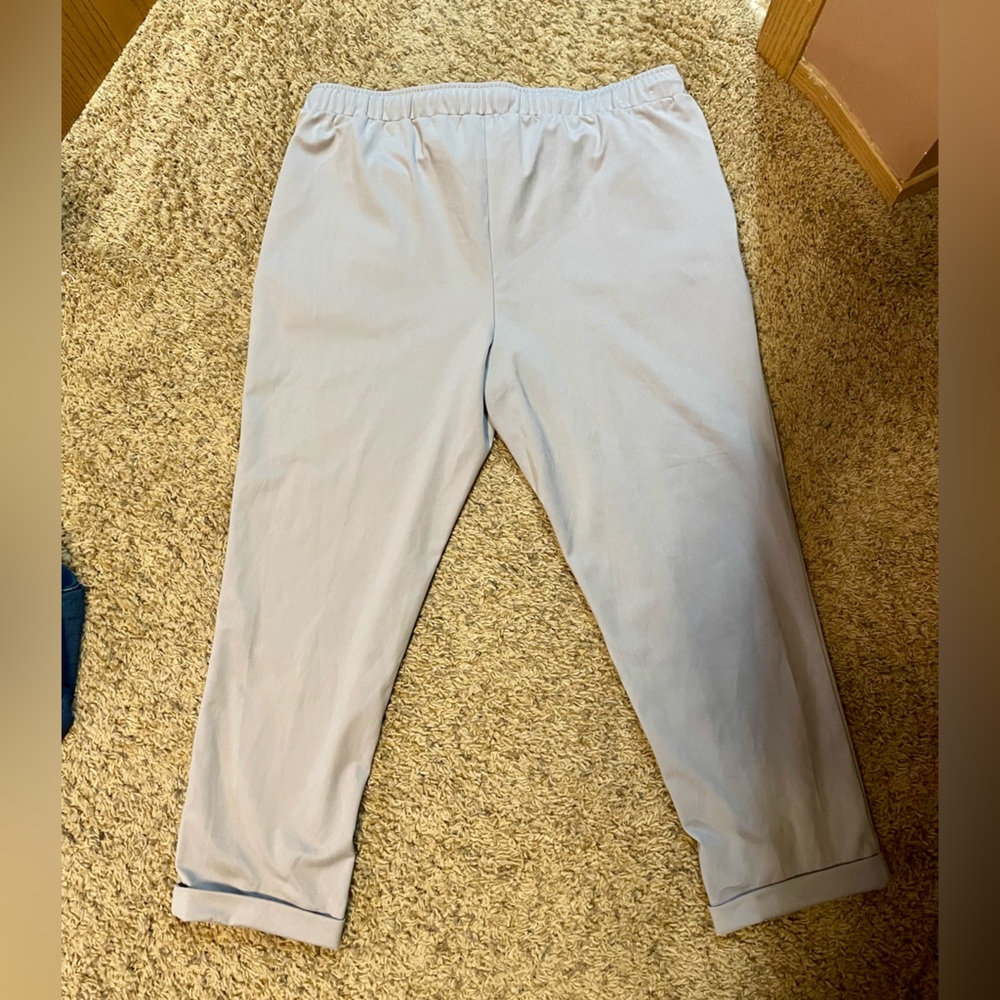 Rachel Zoe Sweatpants - Gray with Functional Drawstring and Cuffed Ankles - Picture 2 of 4